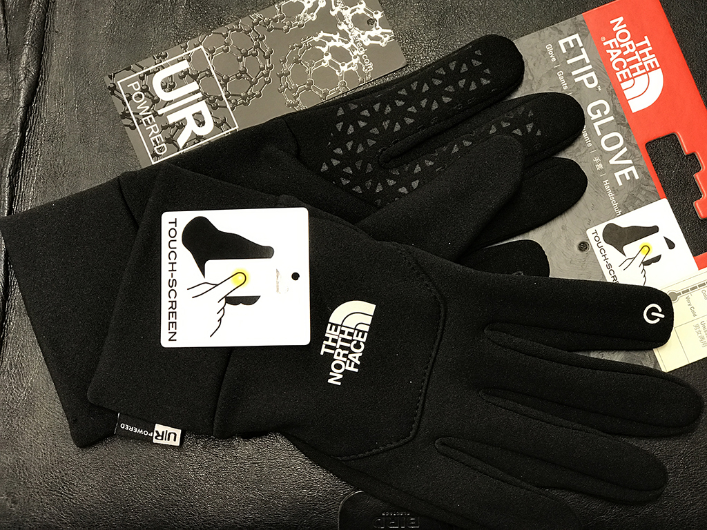 16年冬版スマホ対応手袋は The North Face Etip Glove がイチオシ